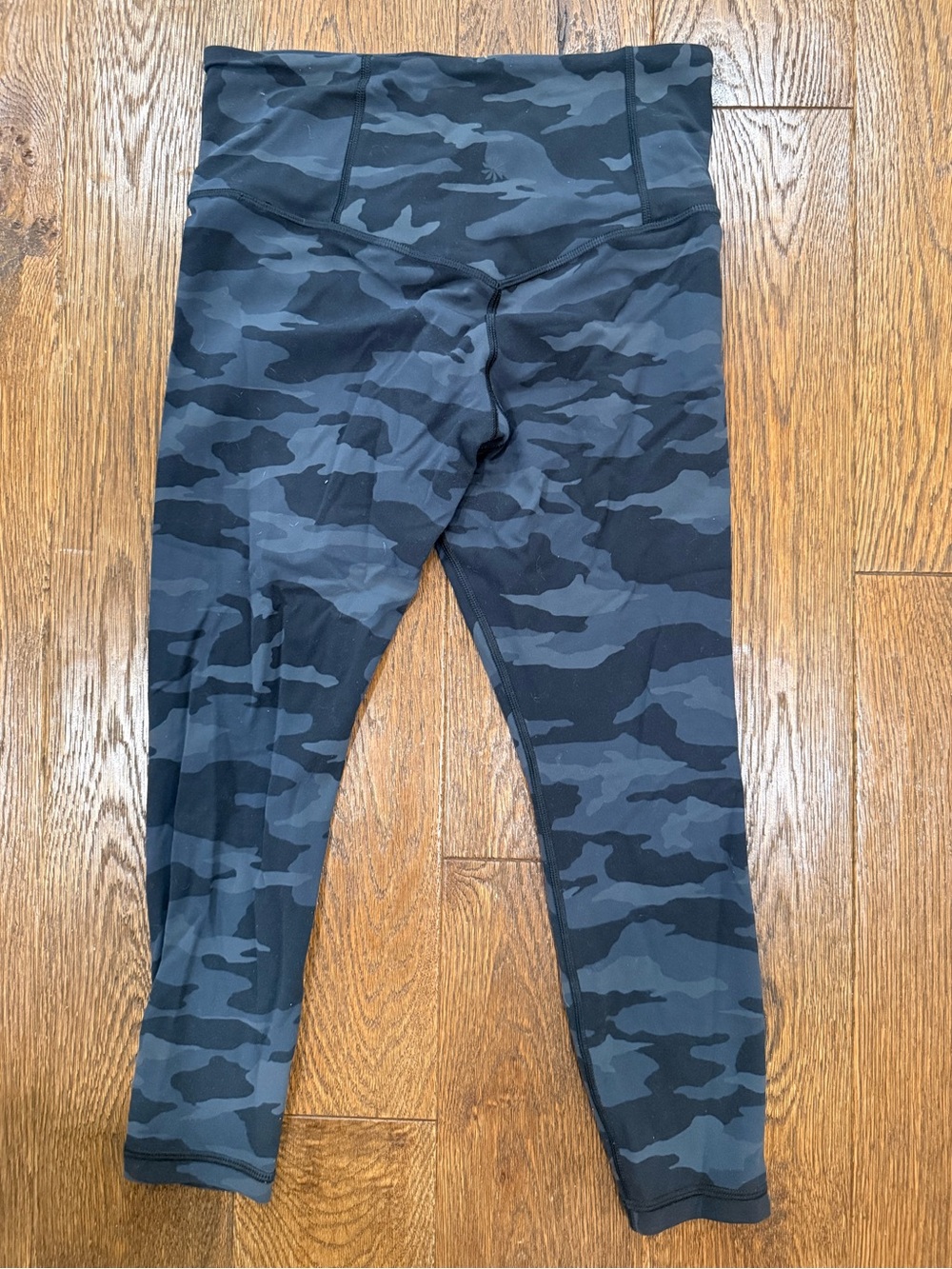 Women’s High-Waist Camo Leggings - Athleta-Black/Grey
